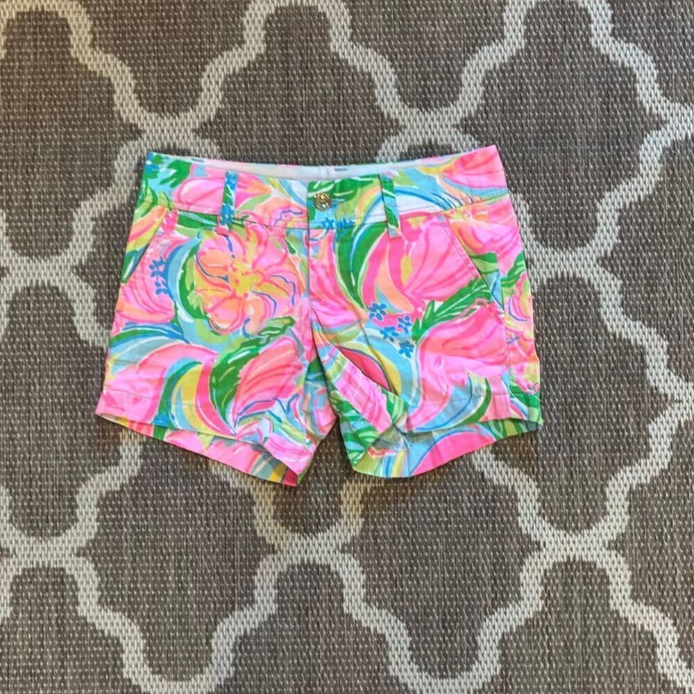 Lilly Pulitzer So A Peeling Callahan shorts size 00